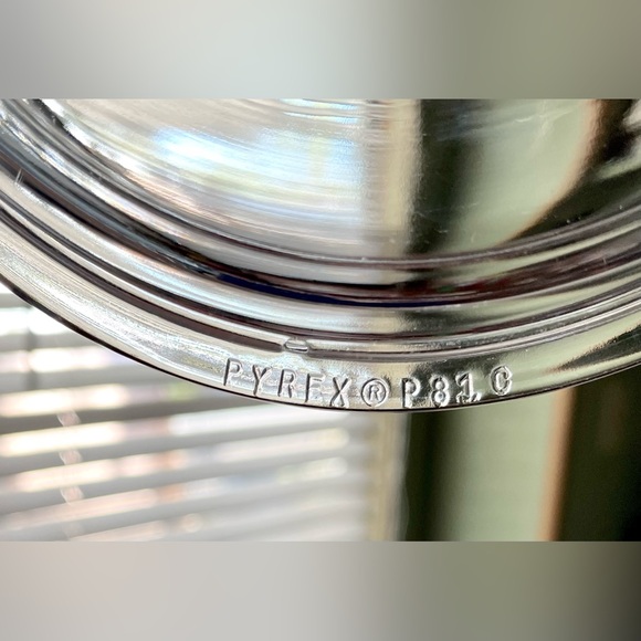**LID ONLY** - Pyrex - P81C—13 - Diameter 6.25” - Clear Replacement Glass - Picture 7 of 8